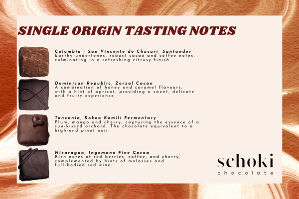 single origin cacao truffles