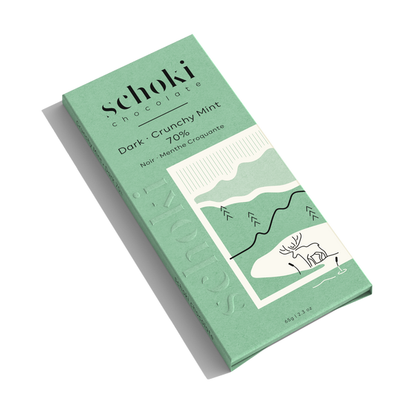 Crunchy Mint 70% Dark Chocolate