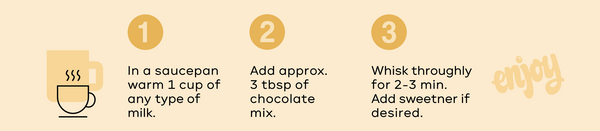 Original Hot Chocolate Mix 65% Cacao